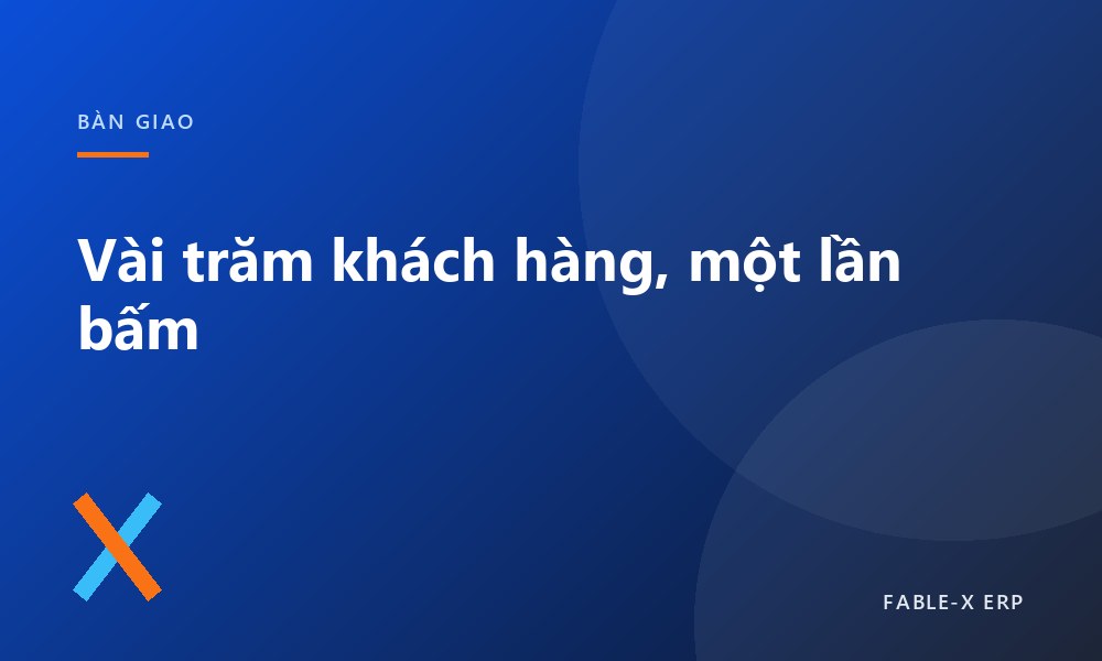 Nhân viên nghỉ việc: vài trăm khách hàng nên đổi chủ trong một lần bấm